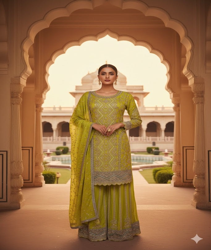 The Premium Designer Pakistani Shirt Style Ready to Wear Dress