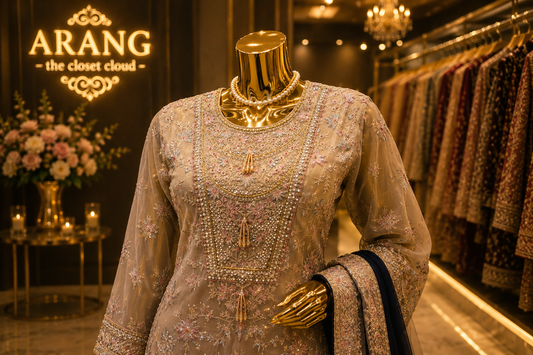 The Luxury Premium Designer Pakistani Shirt Style Ready to Wear Dress