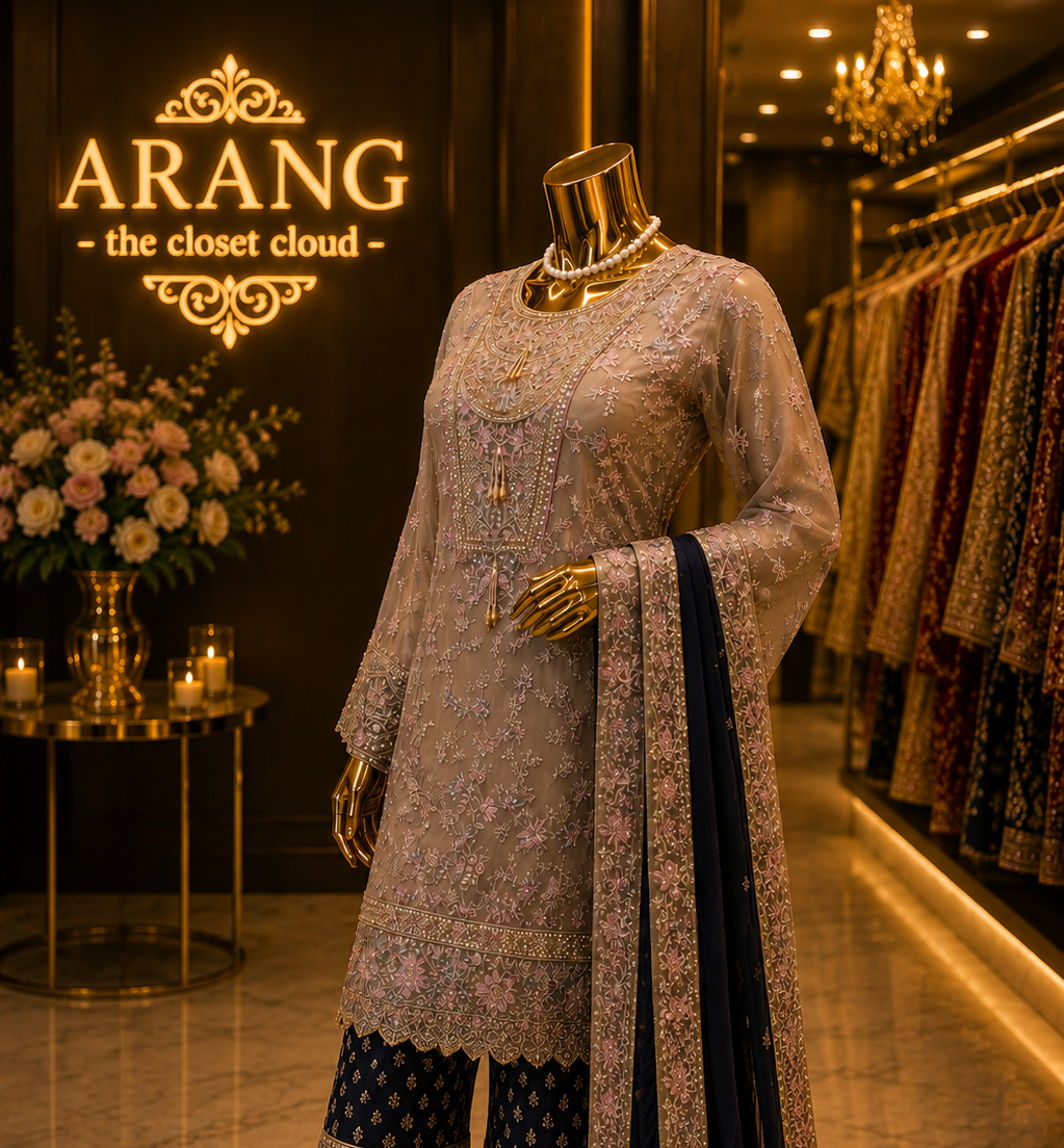 The Luxury Premium Designer Pakistani Shirt Style Ready to Wear Dress