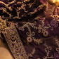 “The Russian Violet” Premium Designer Saree