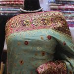 "The Sea Green" Vol 3 Premium Banarasi Silk Saree