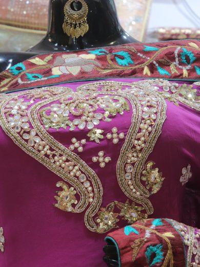 "The Berry Purple" Premium Designer Saree