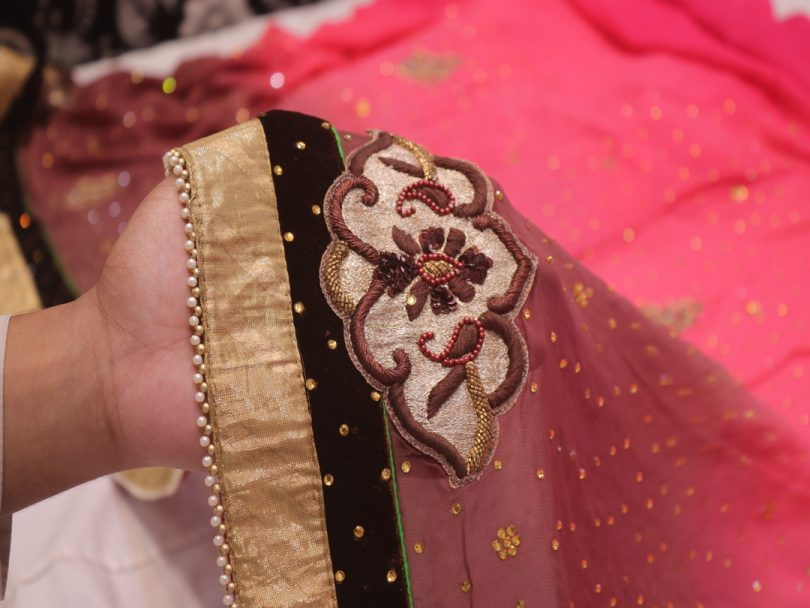 "The Pink Duet" Premium Designer Saree - Image 5