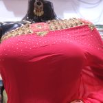 "The Strawberry Pink" Premium Designer Saree