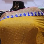 "The Snapchat Yellow" Premium Designer Saree