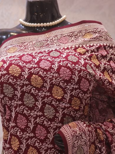 "The Maroon Orchid" Vol 6 Premium Designer Saree