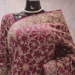 “The Sunset Purple” Premium Designer Saree