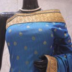“The Sea Blue” Premium Designer Saree