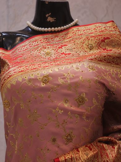 "The Pink Duet" Vol 3 Premium Banarasi Silk Saree