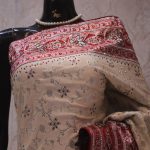 "The Floral White" Vol 3 Premium Bridal Banarasi Silk Saree