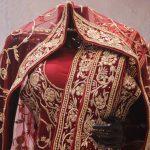 "The Persian Red" Bridal Khada Dupatta