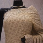 “The Ceramic White” Premium Designer Saree