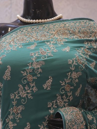 “The Wintergreen Dream” Premium Designer Saree