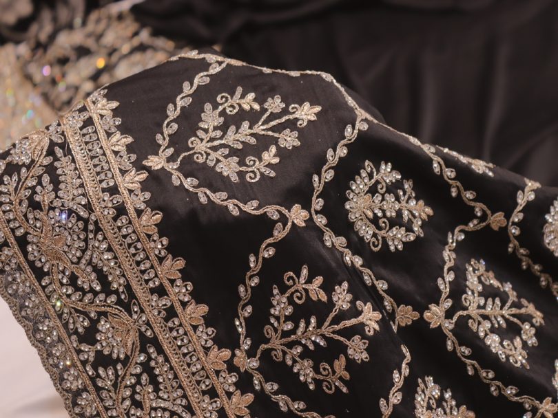 “The Glossy Black” Vol 9 Premium Designer Saree - Image 5