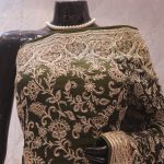 “The Olive Green” Premium Designer Saree