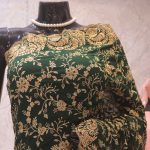 "The Jet Green" Premium Designer Saree