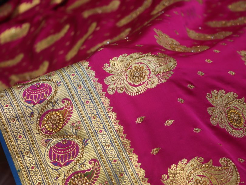“The Lenten Rose” Premium Banarasi Saree - Image 5