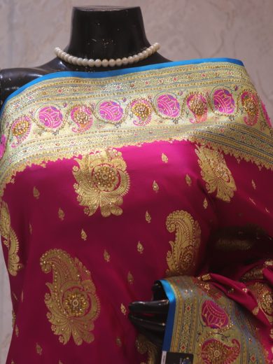 “The Lenten Rose” Premium Banarasi Saree