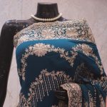 "The Teal Blue" Premium Designer Saree