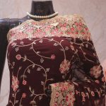 “The True Garnet” Premium Designer Saree