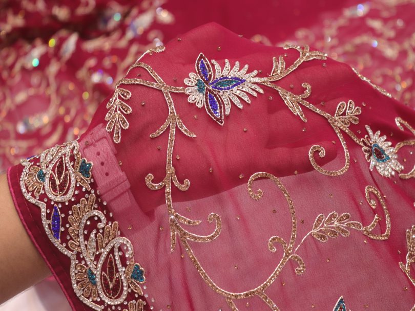 “The Subtle Merlot” Vol 2 Premium Designer Saree - Image 5