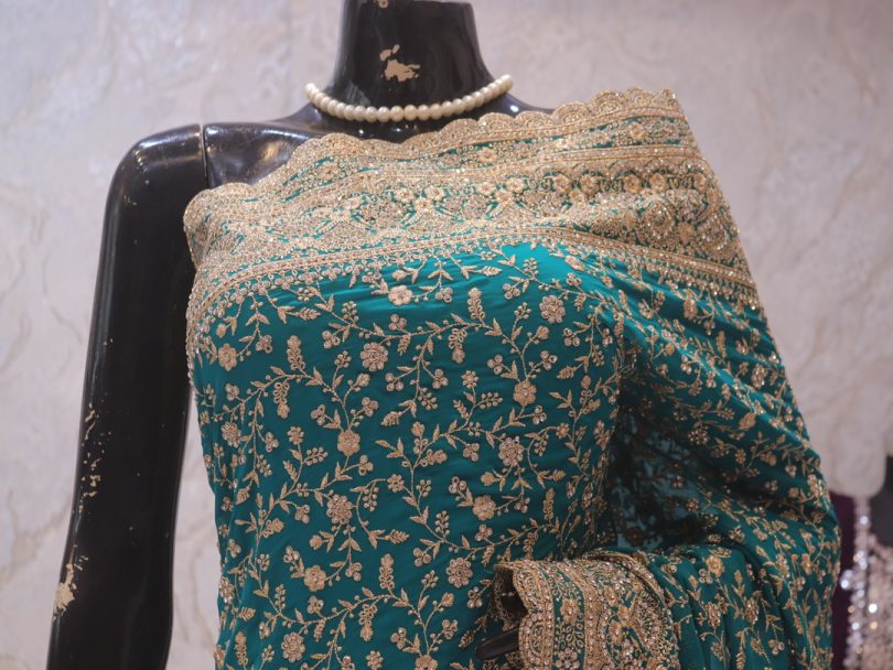 "The Cerulean Blue" Vol 30 Premium Designer Saree