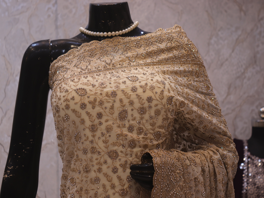 “The Ceramic White” Vol 15 Premium Designer Saree