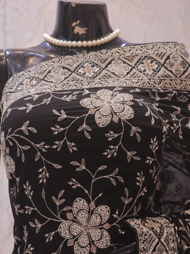 "The True Black" Vol 2 Premium Designer Saree