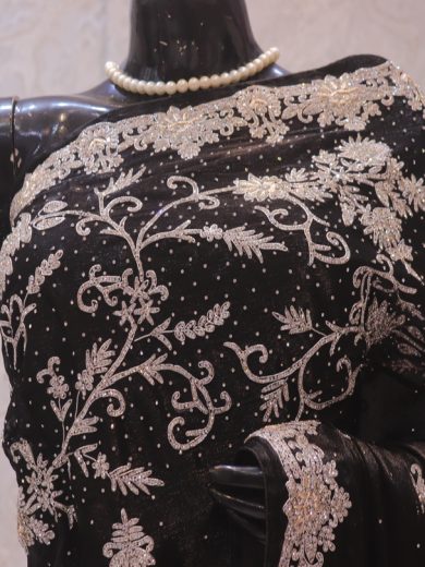 “The Glossy Black” Vol 10 Premium Designer Saree