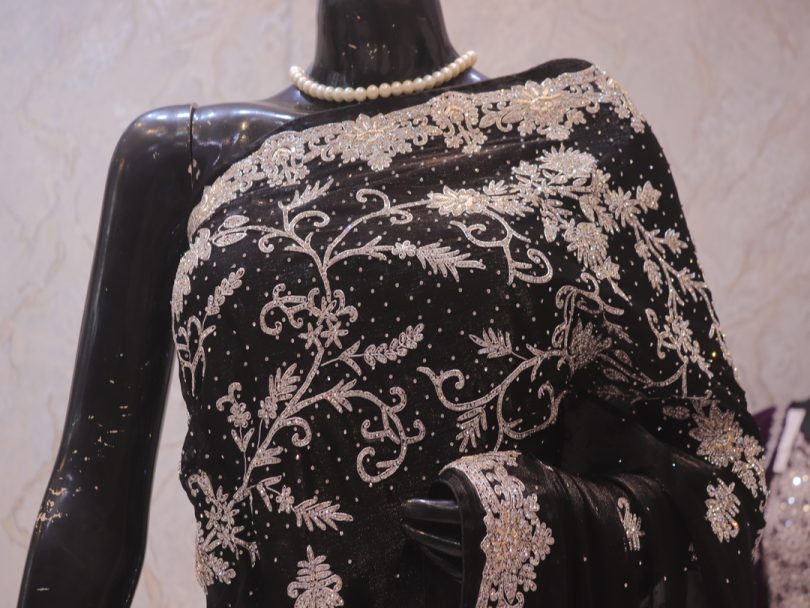 “The Glossy Black” Vol 10 Premium Designer Saree