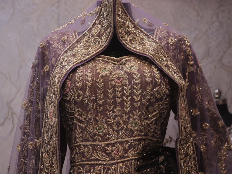 "The Languid Lavender" Premium Bridal Lehenga