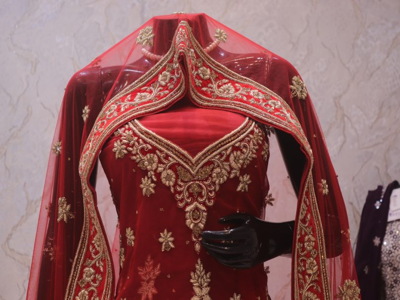 "The Bridal Red" Premium Bridal Lehenga