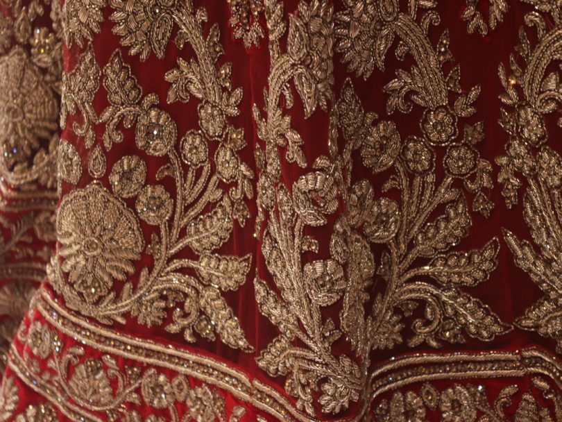 "The Bridal Red" Premium Bridal Lehenga - Image 5