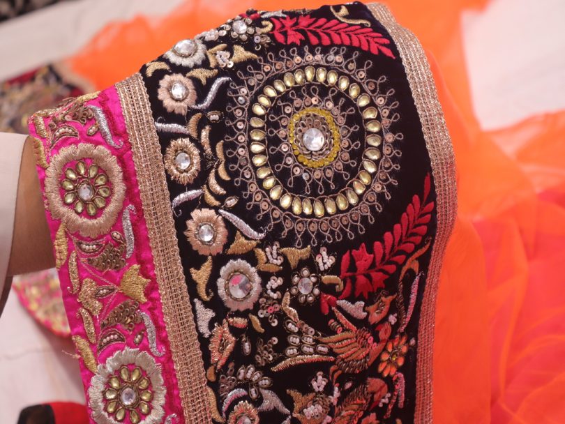 "The Pink Duet" Premium Designer Saree - Image 5