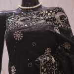 “The Metal Black” Premium Designer Saree