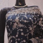 “The Teal Blue” Premium Designer Saree