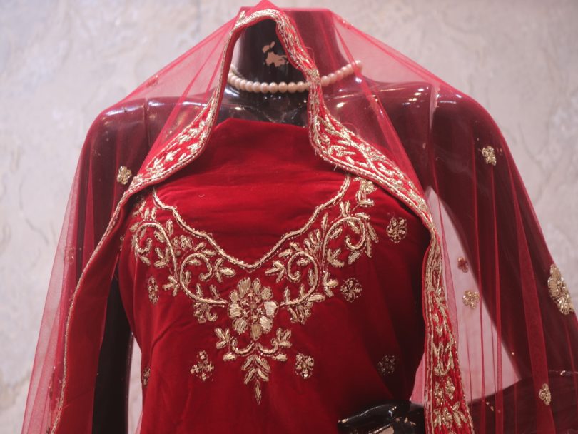 "The Bridal Red" Premium Bridal Lehenga