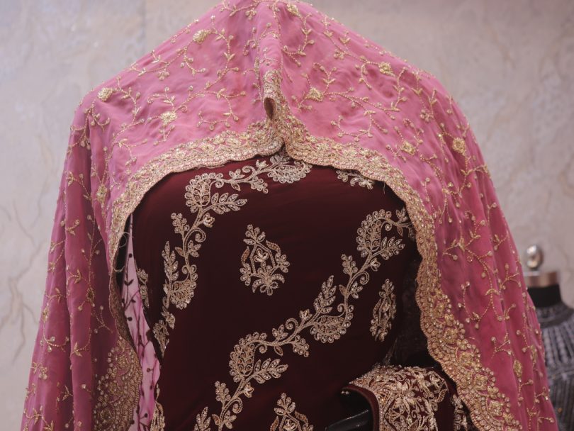 “The Garnet” Premium Designer Saree
