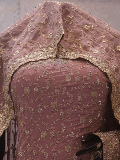 "The Dusty Purple" Premium Designer Saree