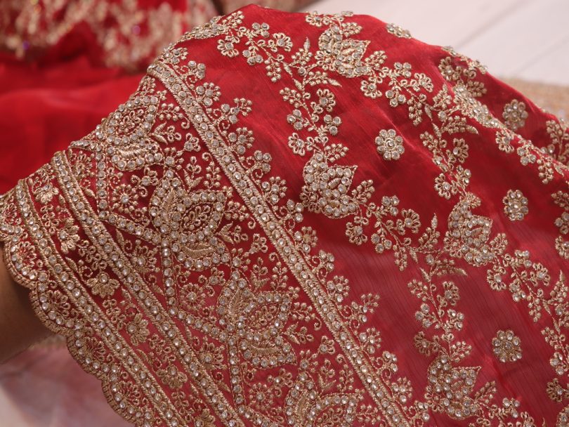 “The Turkish Red” Vol 5 Premium Designer Saree - Image 5