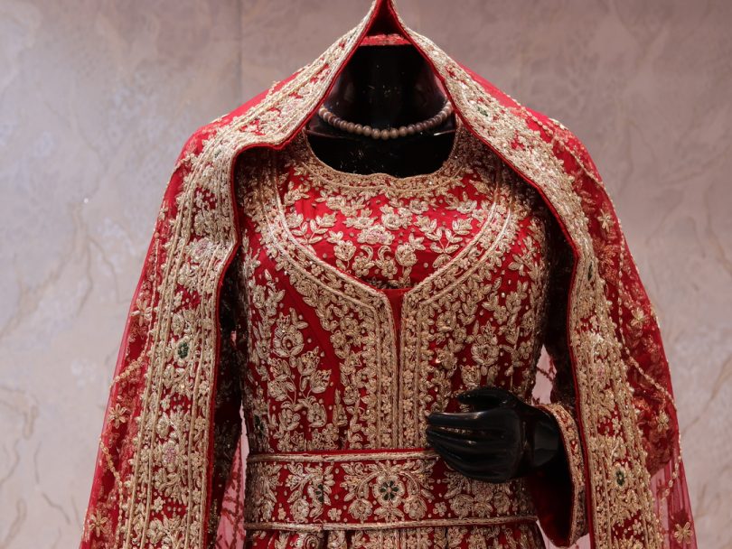"The Stunning Red" Premium Bridal Tail Cut Lehenga