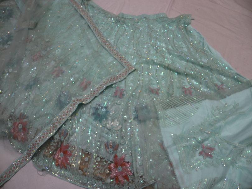 “The Ice Blue” Premium Designer Lehenga - Image 5