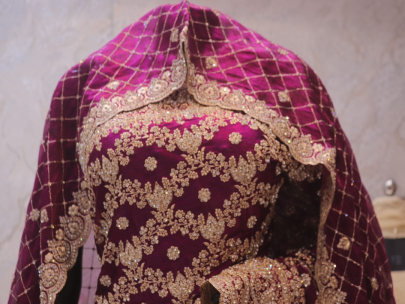 “The Russian Violet” Premium Designer Saree