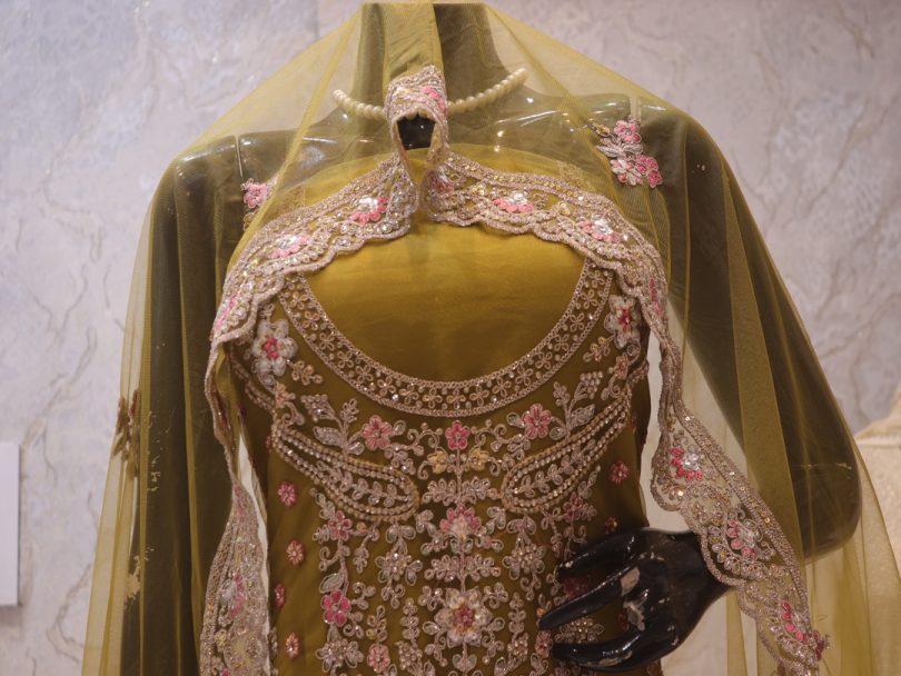 “The Golden Yellow” Premium Designer Lehenga