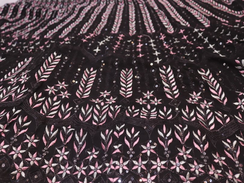 “The Raven Black” Premium Designer Lehenga - Image 5