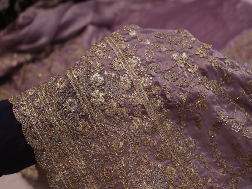 "The Lilac" Premium Designer Saree - Image 5