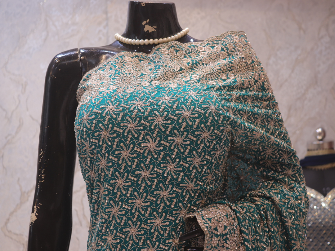 "The Cerulean Blue" Vol 29 Premium Designer Saree