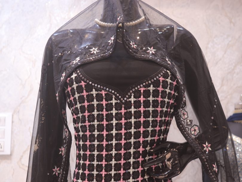 “The Raven Black” Premium Designer Lehenga