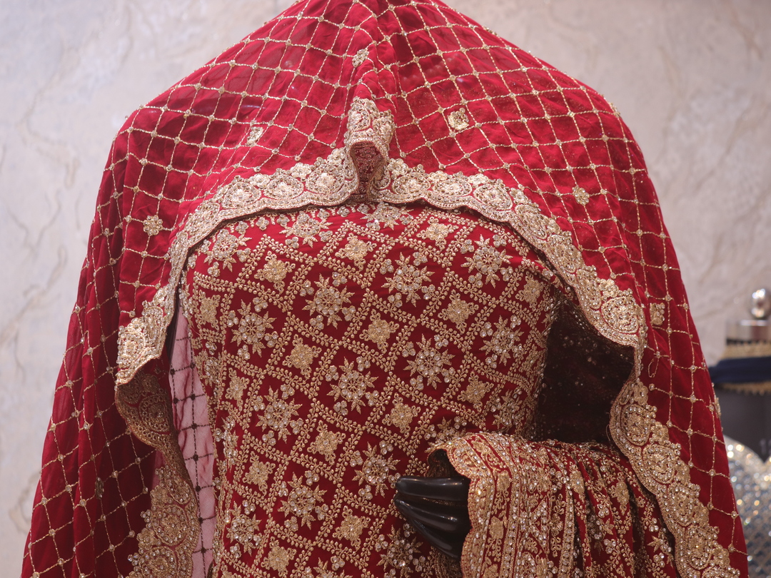 “The Turkish Red” Vol 5 Premium Designer Saree with Dupatta