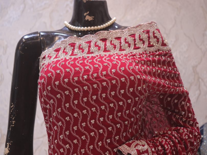 "The Magentine" Premium Designer Saree